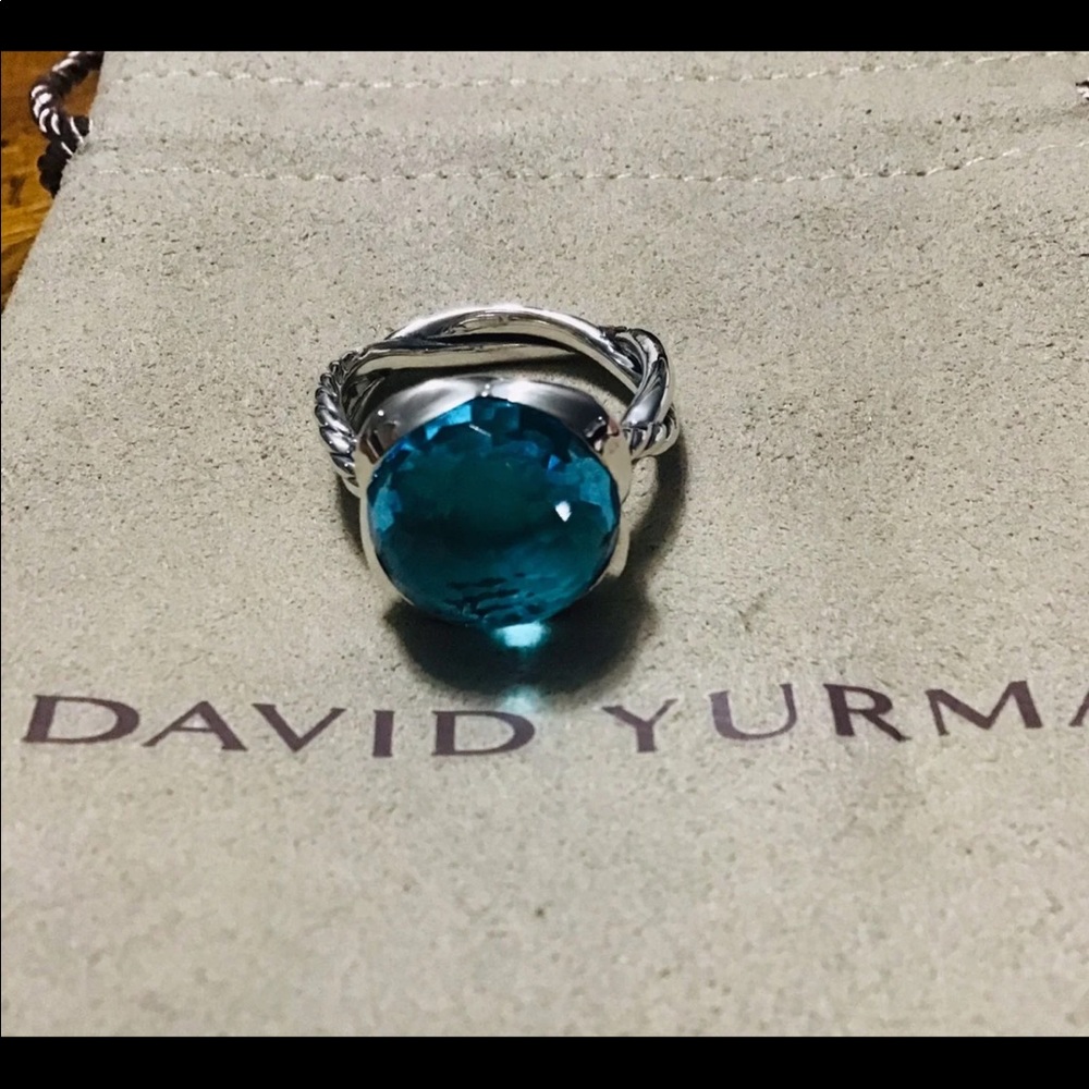 David Yurman Continuance Ring Size 8